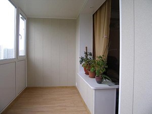 Внешняя и внутренняя отделка балконов
